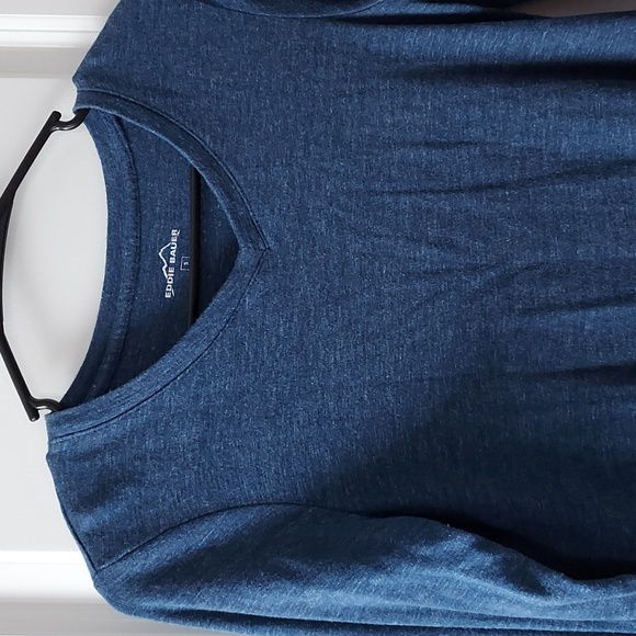 Eddie Bauer long sleeve top blue small - Picture 2 of 10